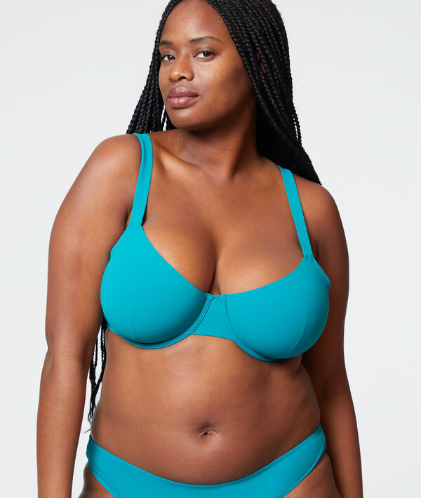 Sujetador bikini sin relleno de encaje. Copa B-E Sujetador bikini sin relleno de encaje. Copa B-E;${refinementColor}