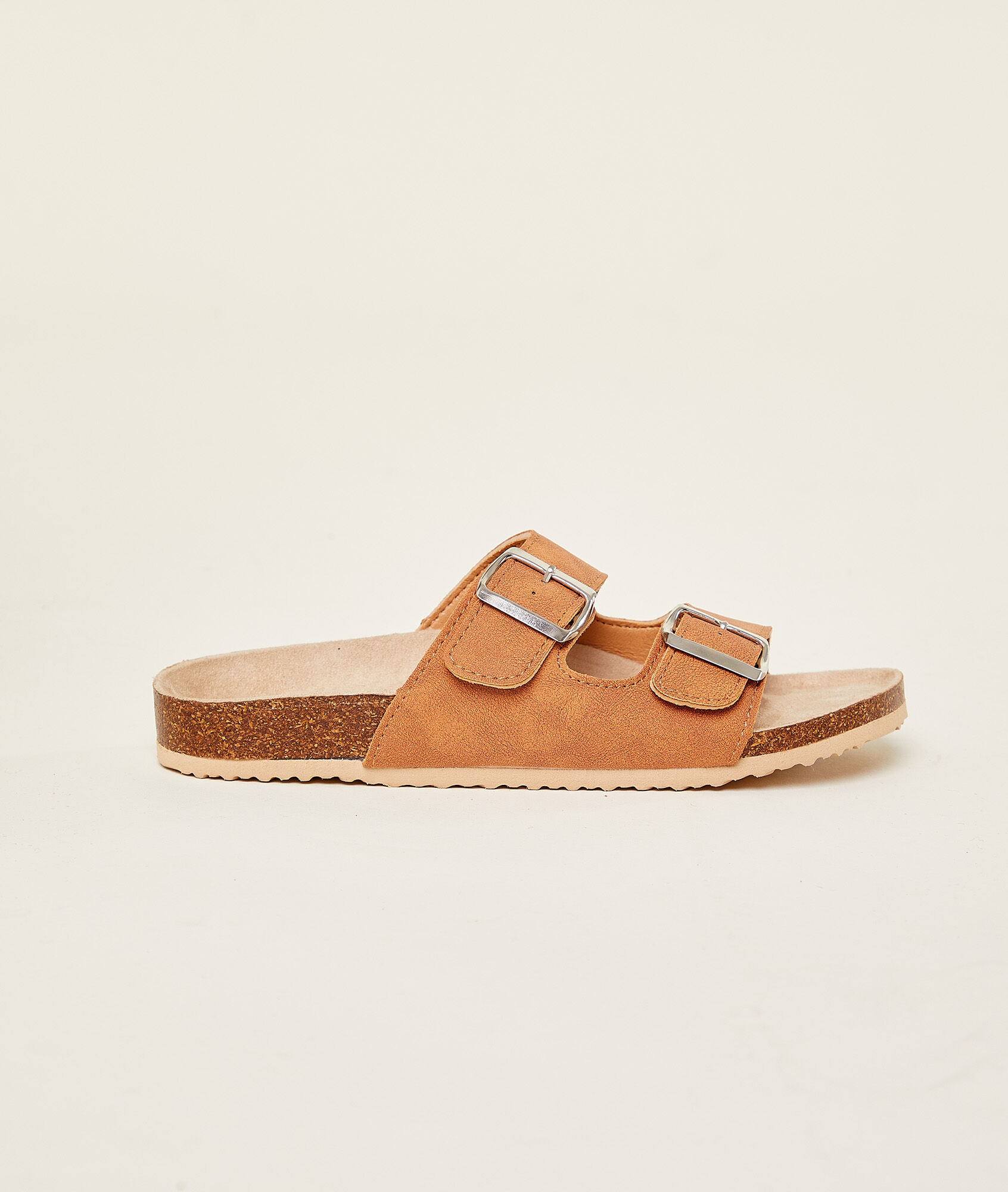 Sandalias con hebillas - AURSON - MARRON - ETAM