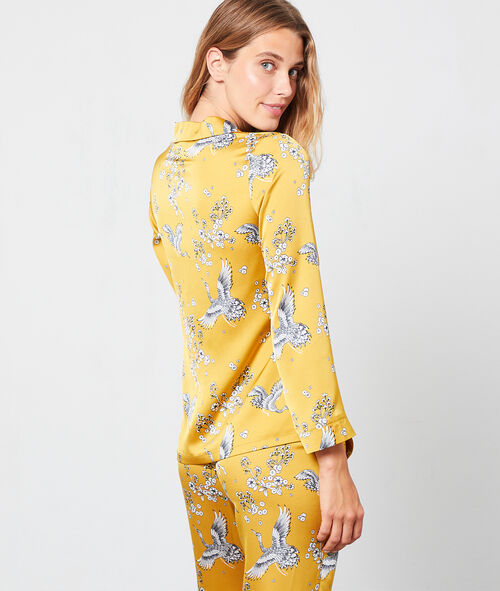 Camisa pijama estampado pájaros Camisa pijama estampado pájaros