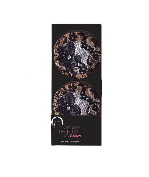 Pezoneras adhesivas negro.