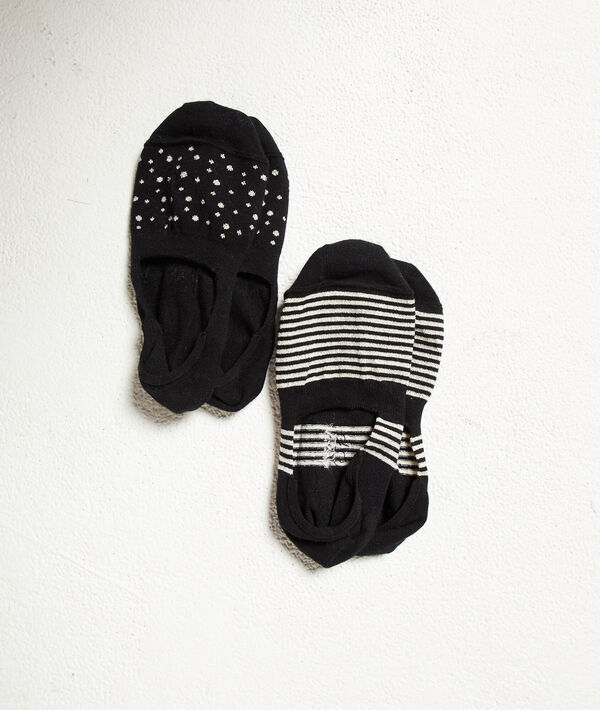 Lote de 2 pares de calcetines estampados Lote de 2 pares de calcetines estampados;${refinementColor}