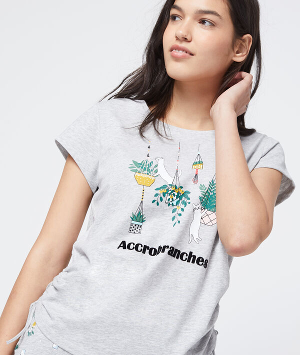 Camiseta estampada algodón orgánico Camiseta estampada algodón orgánico