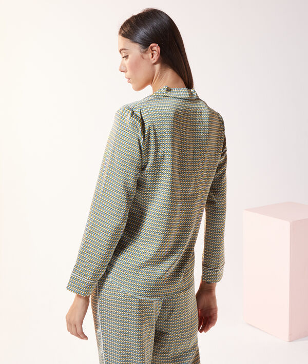 Camisa pijama estampada Camisa pijama estampada;${refinementColor}