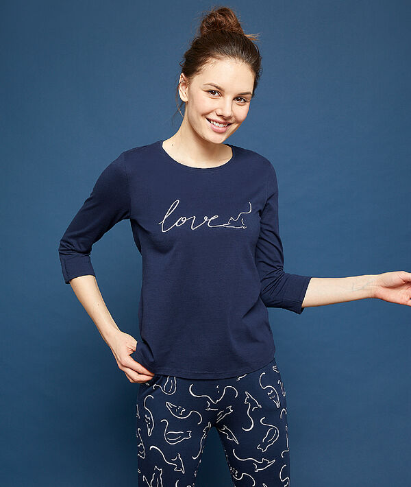 Camiseta estampado 'love' Camiseta estampado 'love';${refinementColor}