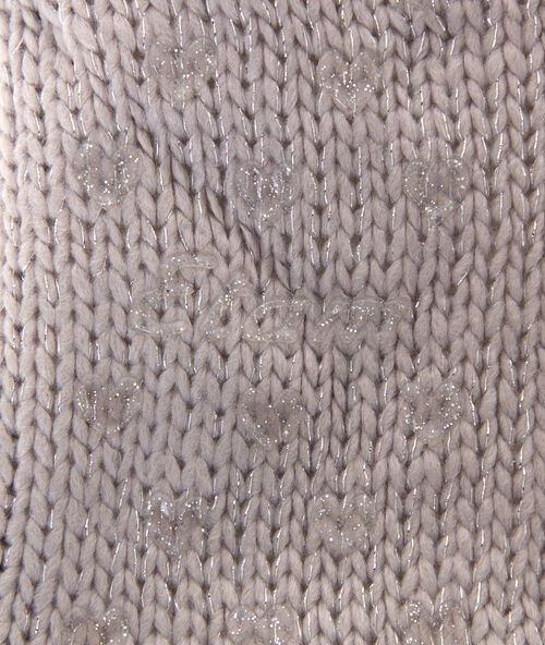 Calcetines tricotados forro interior c.gris.