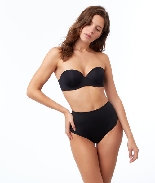 Tanga talle alto negro.