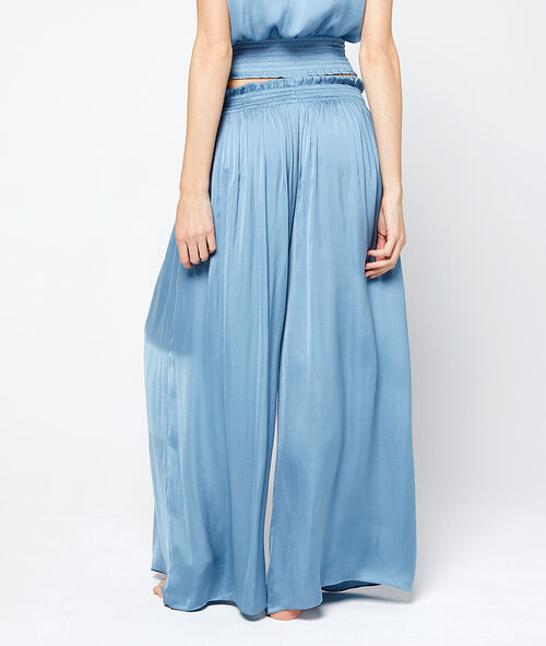 Pantalón de satén oversized Pantalón de satén oversized