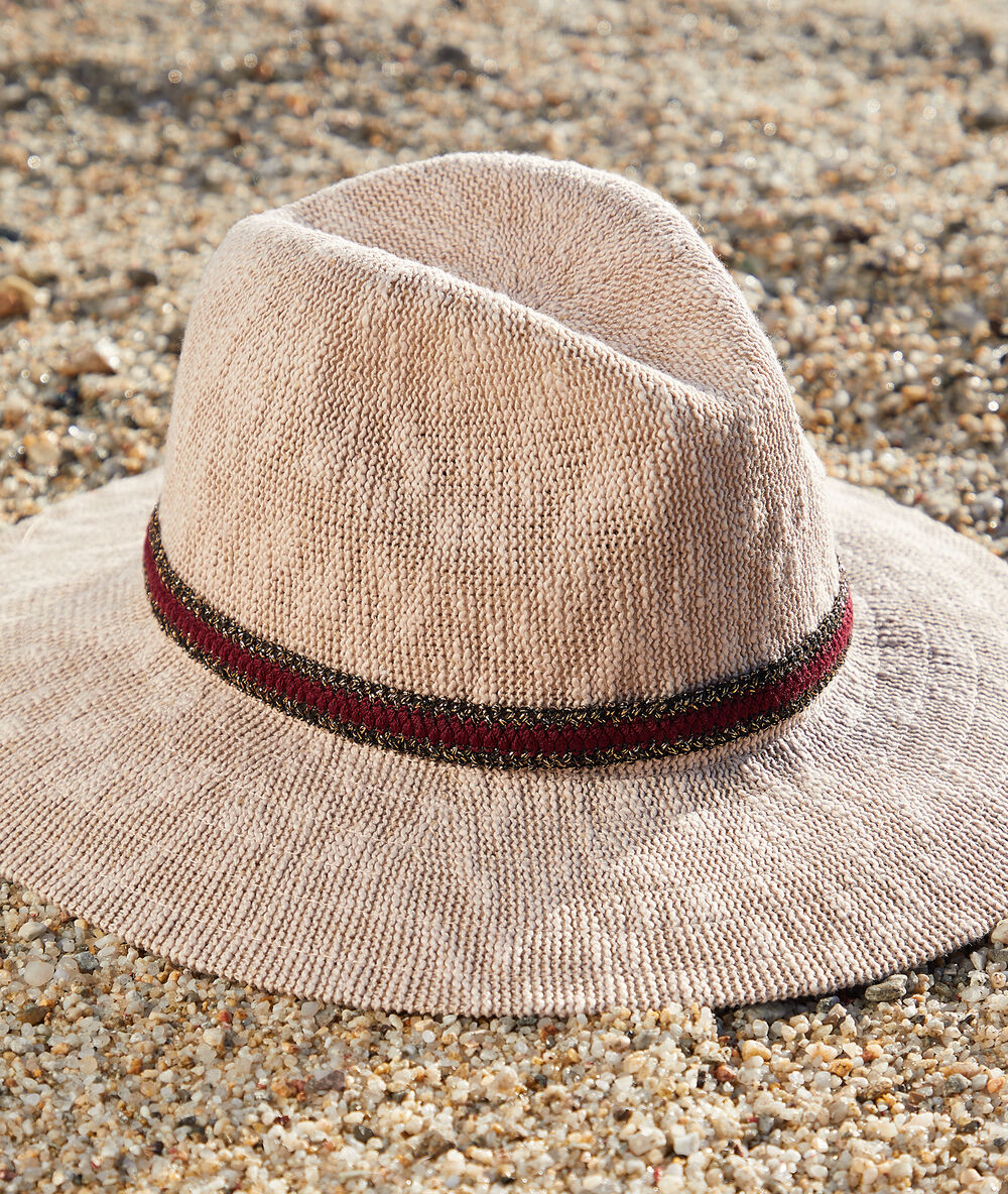 Sombrero playero lino.