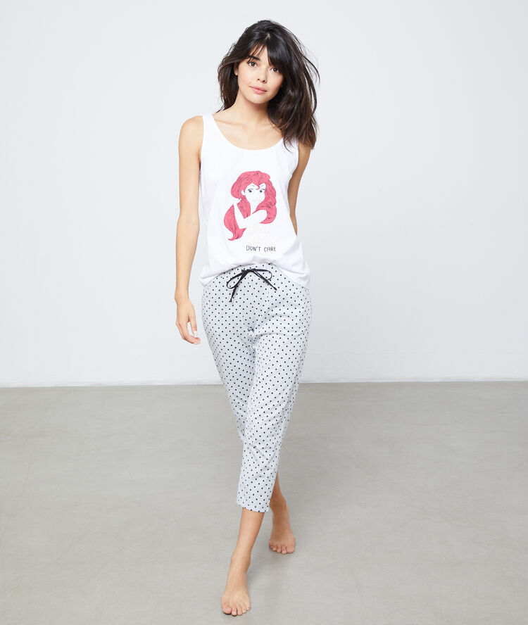 Camiseta princesa disney blanco.