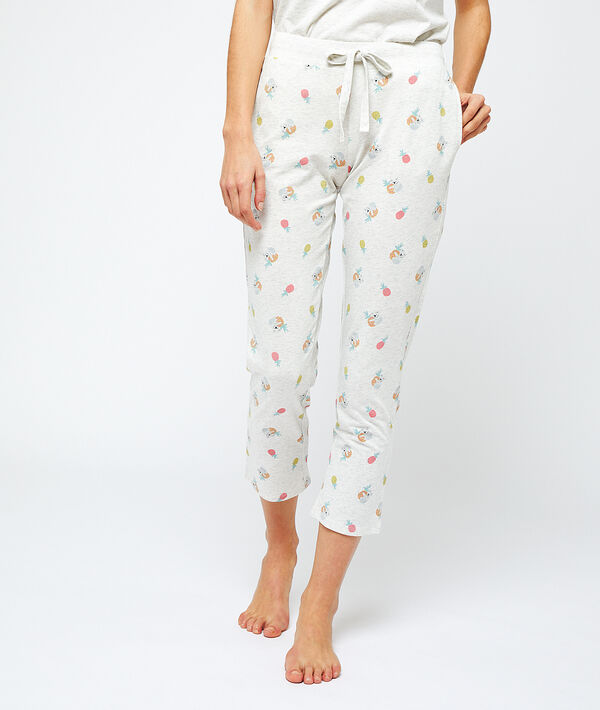 Pantalón 7/8 estampado koalas Pantalón 7/8 estampado koalas;${refinementColor}