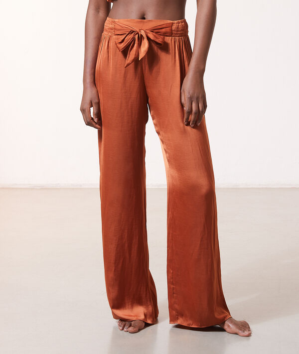 Pantalon de pyjama à nouer Pantalon de pyjama à nouer;${refinementColor}