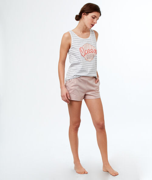 Top estampado concha Top estampado concha
