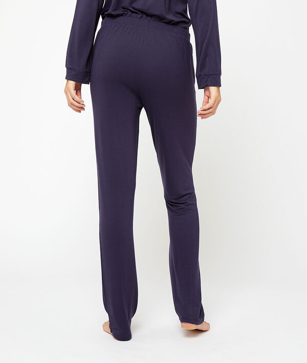 Pantalón liso de viscosa Pantalón liso de viscosa