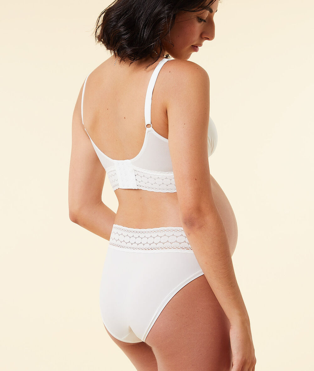 Sujetador con foam, copa fina, clips de lactancia. Copa B-E - ECRU - ETAM