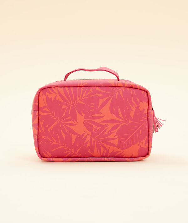 Neceser cremalleras, estampado tropical Neceser cremalleras, estampado tropical;${refinementColor}