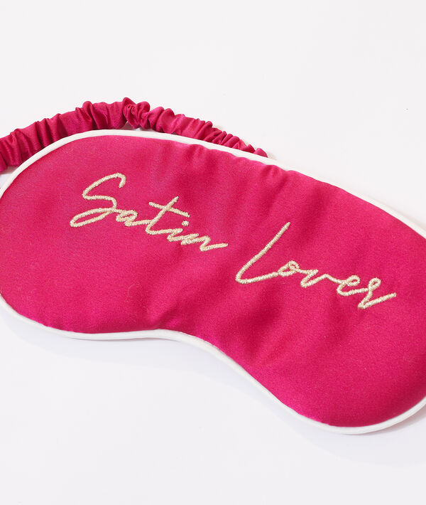 Masque de nuit satiné "Satin lover" Masque de nuit satiné "Satin lover";${refinementColor}