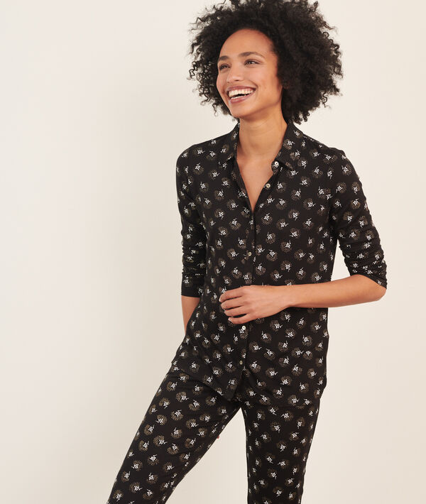Camisa pijama estampada Camisa pijama estampada;${refinementColor}
