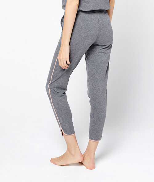 Pantalón homewear jaspeado Pantalón homewear jaspeado
