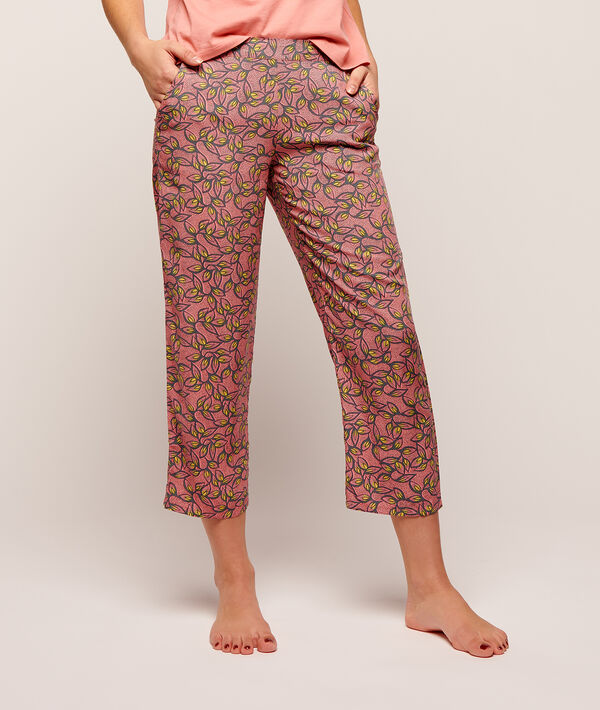 Pantalón 7/8 estampado Pantalón 7/8 estampado;${refinementColor}