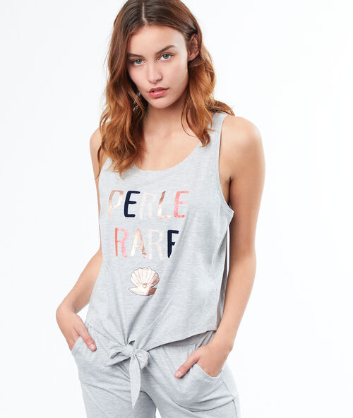 Camiseta perla c.gris.