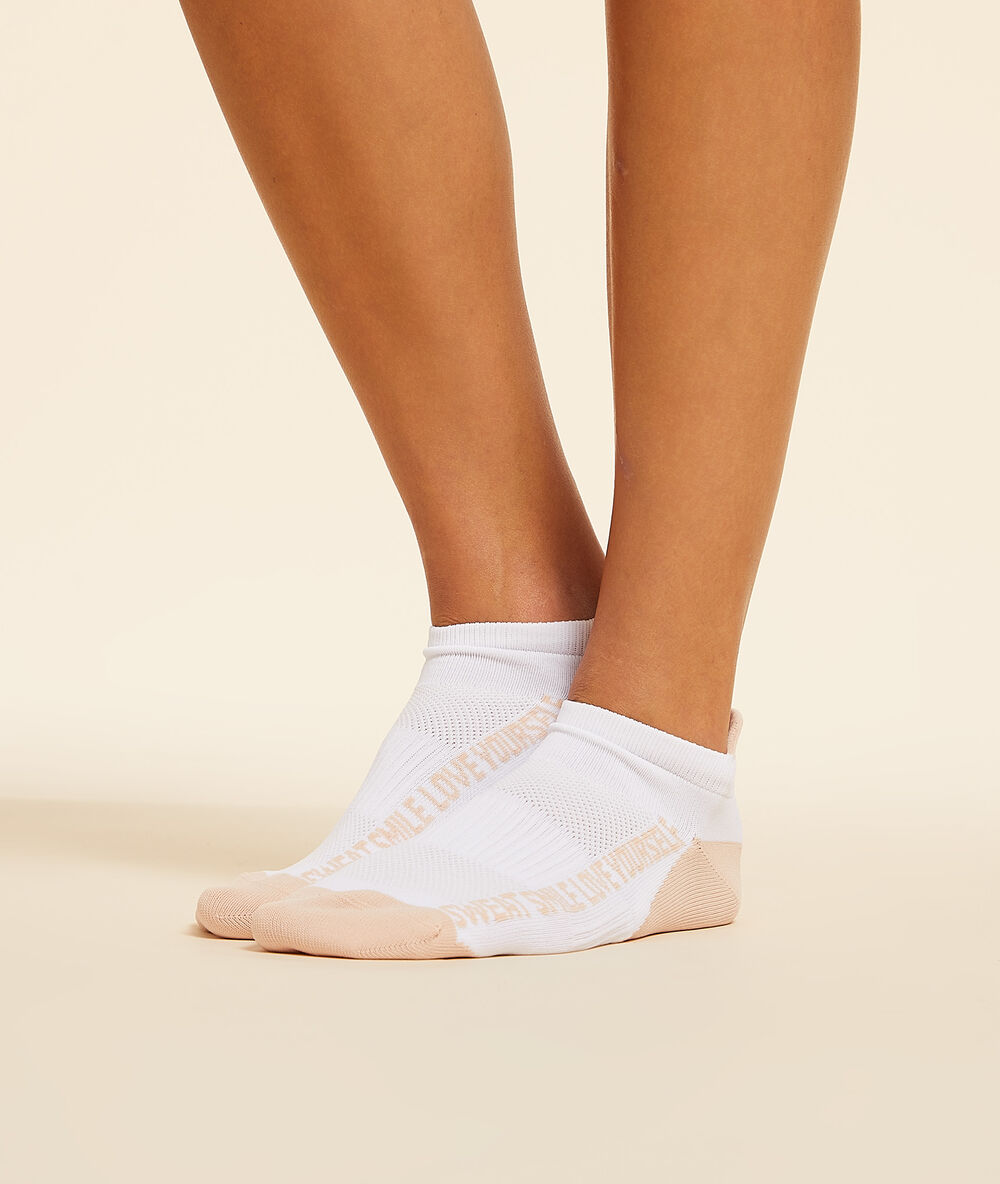 Lote de 2 pares de calcetines deportivos negro.