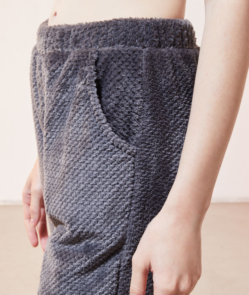Pantalón homewear antracita.