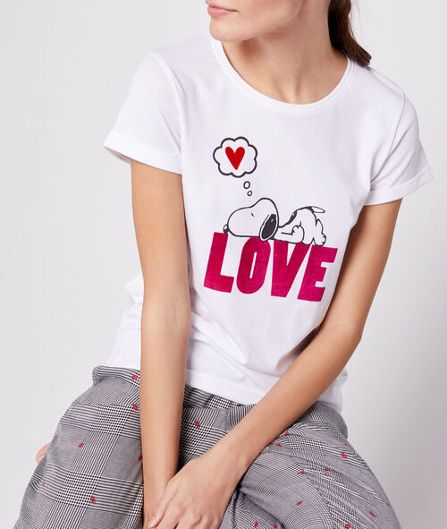 Camiseta dibujo love Snoopy Camiseta dibujo love Snoopy
