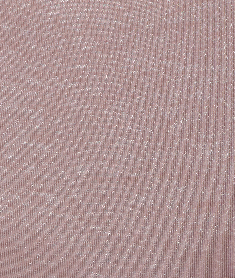 Culote de microfibra jaspeado topo.