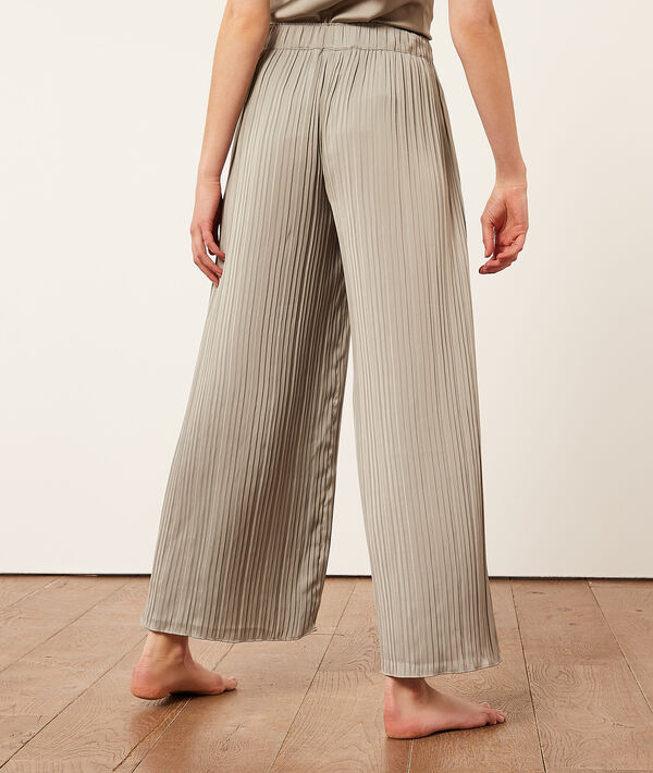 Pantalón ancho plisado Pantalón ancho plisado;${refinementColor}