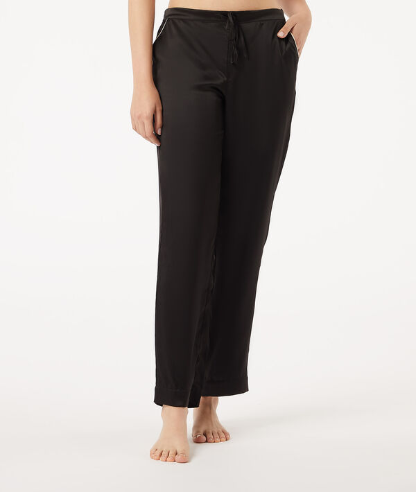 Pantalón pijama de seda Pantalón pijama de seda;${refinementColor}