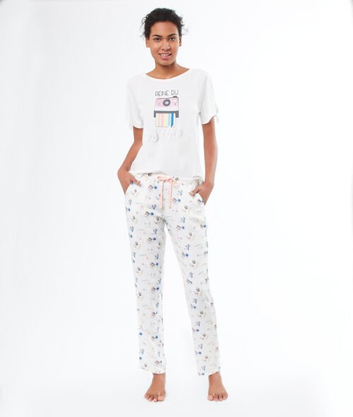 Pantalón estampado patines Pantalón estampado patines