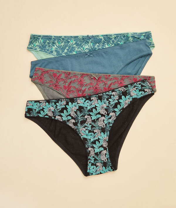 Lote de 4 braguitas Lote de 4 braguitas;${refinementColor}
