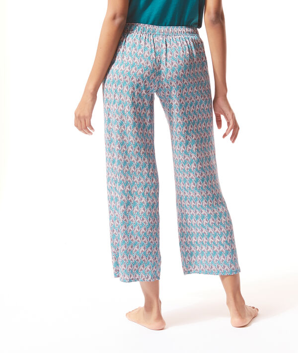 Pantalón 7/8 ancho Pantalón 7/8 ancho;${refinementColor}