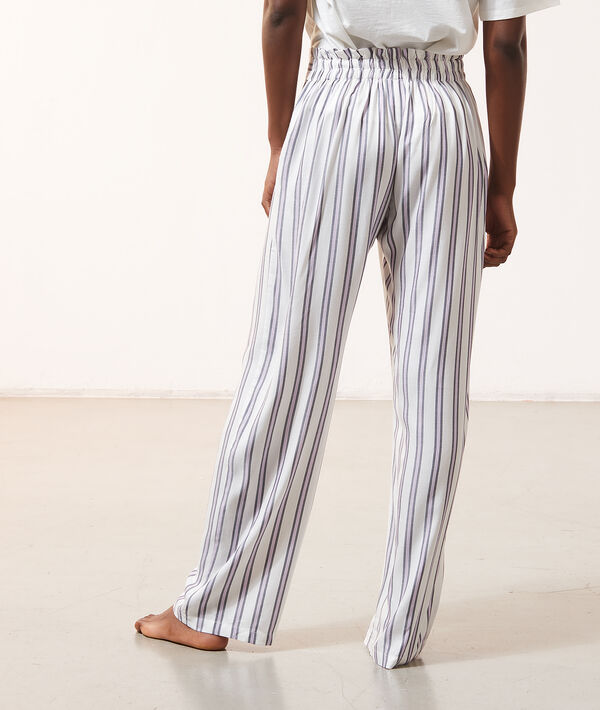 Pantalón pijama estampado de rayas Pantalón pijama estampado de rayas;${refinementColor}