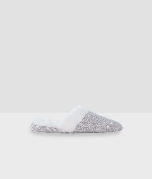 Zapatillas destalonadas fibras metalizadas Zapatillas destalonadas fibras metalizadas