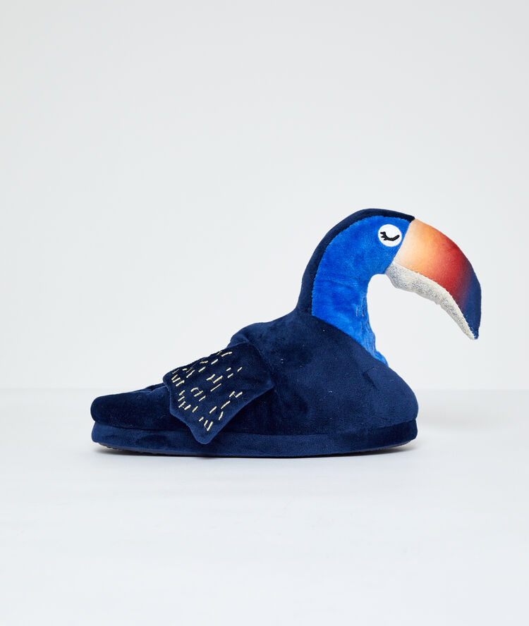 Zapatillas tucán azul.