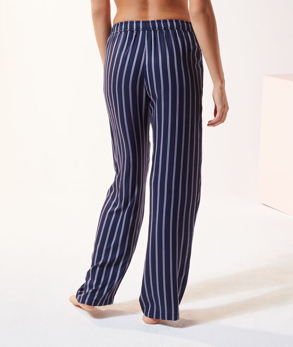 Pantalón pijama estampado de rayas Pantalón pijama estampado de rayas;${refinementColor}