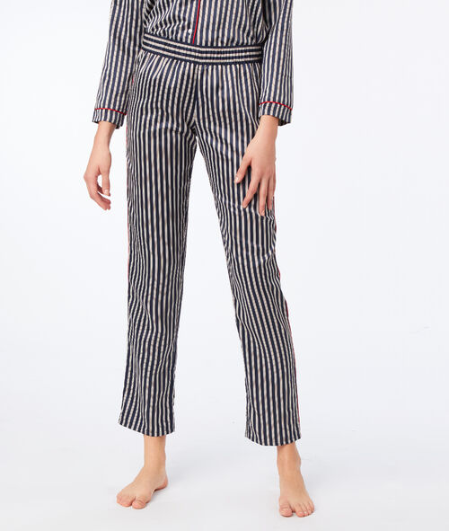 Pantalón estampado de rayas Pantalón estampado de rayas