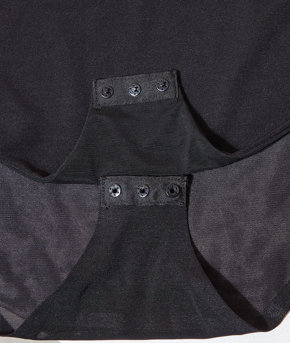Body multitirantes negro.