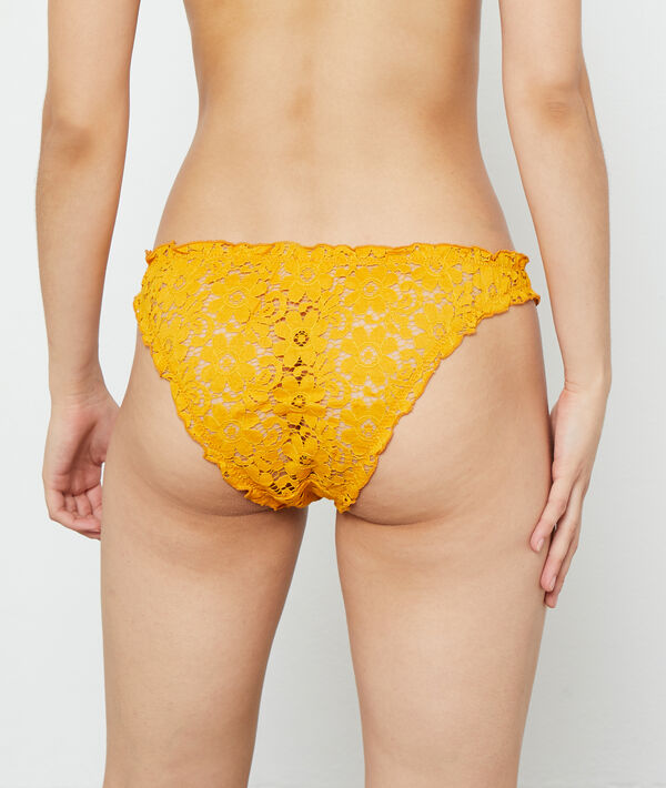 Braguita de encaje floral Braguita de encaje floral;${refinementColor}