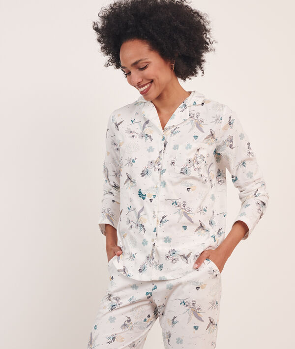Camisa pijama estampada Camisa pijama estampada;${refinementColor}