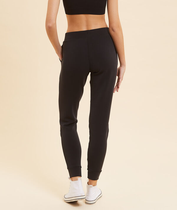 Pantalón deportivo con motivos de tul Pantalón deportivo con motivos de tul;${refinementColor}