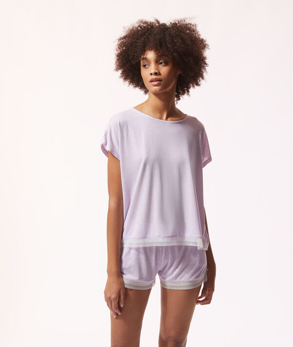 Camiseta lisa, manga corta Camiseta lisa, manga corta;${refinementColor}