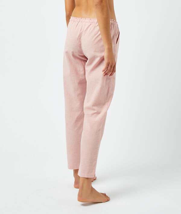 Pantalón anudado cintura Pantalón anudado cintura;${refinementColor}