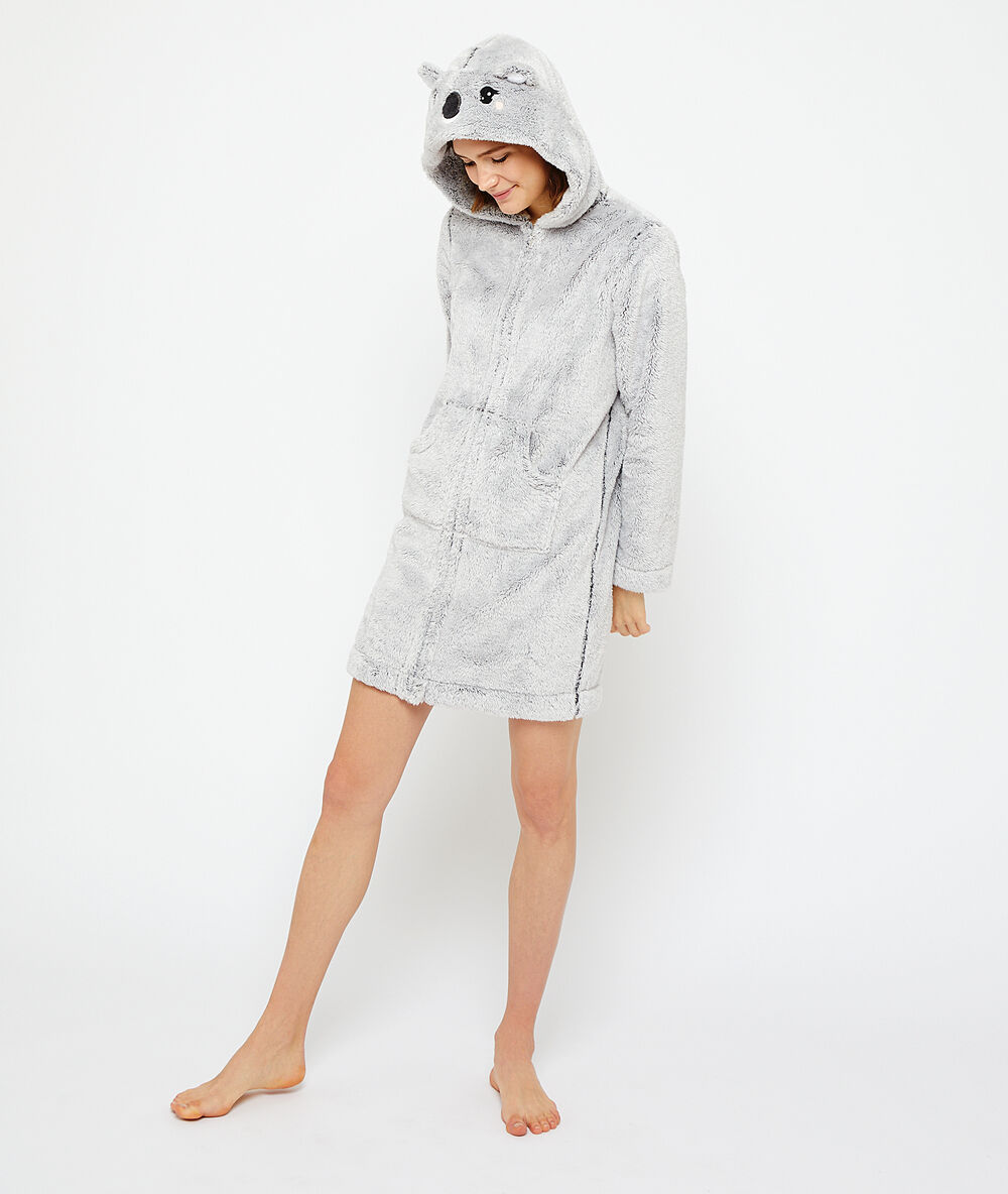 Chaqueta larga koala c.gris.