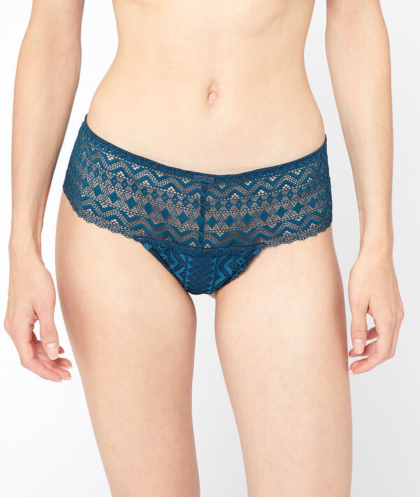 Tanga de encaje gráfico Tanga de encaje gráfico