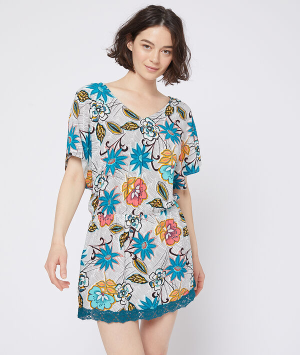 Camisón con estampado floral Camisón con estampado floral