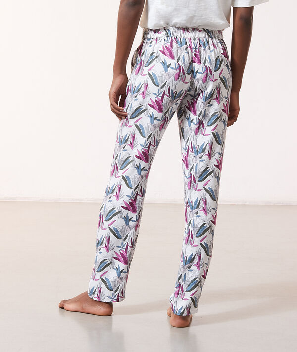 Pantalón estampado floral Pantalón estampado floral;${refinementColor}