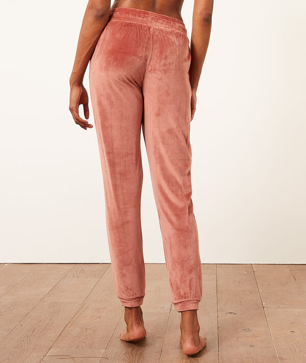 Pantalón jogger de terciopelo Pantalón jogger de terciopelo;${refinementColor}