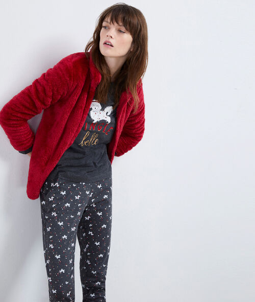 Pijama 3 piezas motivos navideños Pijama 3 piezas motivos navideños